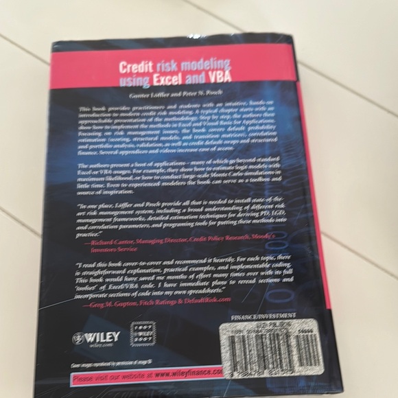 Credit Risk Modeling Book by Wiley - Picture 2 of 3